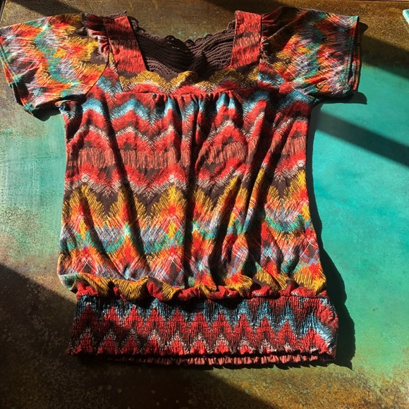 Maurice’s Size 0 Plus Size Top Blouse - Picture 6 of 6